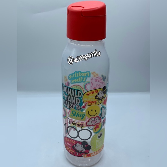 Tupperware Limited Edition Eco Disney Mickey 100th Anniversary water Bottle - Picture 3 of 5